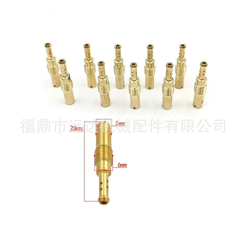 40Pcs Pwk Pe Cvk Carburetor Main Amount Holemain Jet Main and Auxiliary Fuel Injector and Idle Speed Measuring Hole