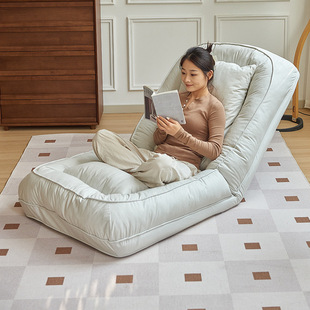 Human Kennel Can Lie down and Sleep Bedroom Folding Sofa Bed Balcony Single Tatami Lounge Chair Leisure Lazy Sofa