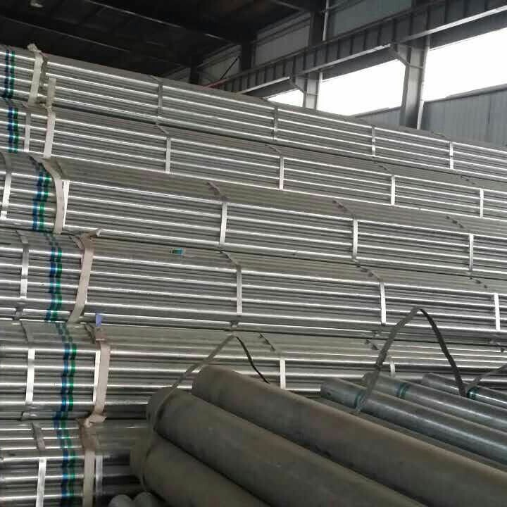 郑州现货京华友发镀锌钢管工程消防专用管工厂直销18037505288