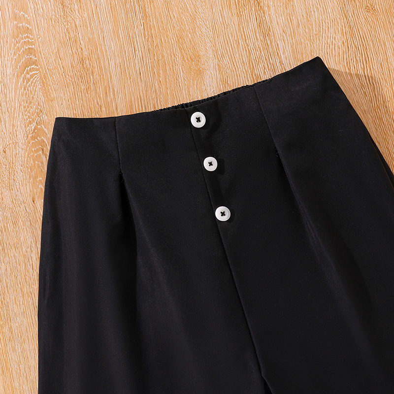 Girls Two-piece Jumpsuit And Jacket Set For Autumn_voghion.com