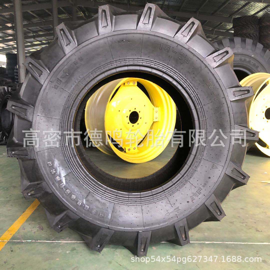 供应拖拉机轮胎 15-24 农用人字轮胎14.9-24