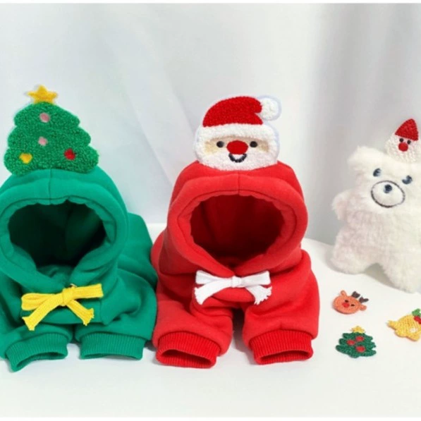 Толстовка для собак и кошек, осенне-зимняя новинка, Тедди, французский бульдог, собаки среднего размера, рождественские товары для кошек, одежда