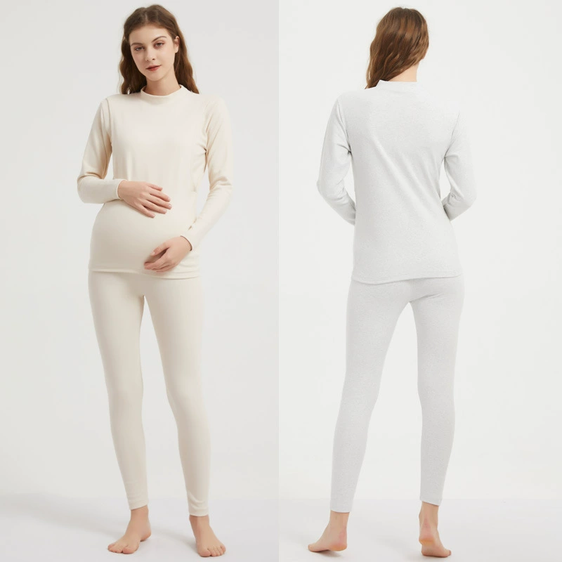 Цветной хлопок для беременных кормящих осенняя одежда осенние брюки набор кормления грудного молока