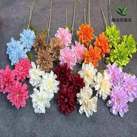 大牡丹仙桃牡丹仿真花锦鲤牡丹婚庆礼堂插花排背景花材仿真牡丹花