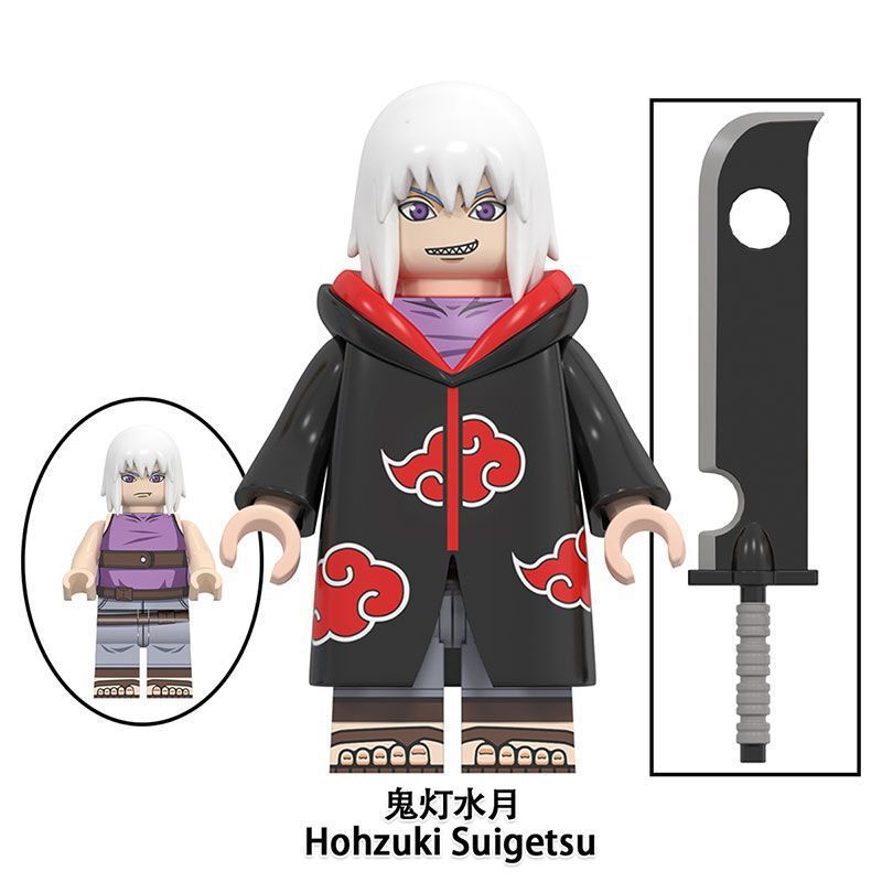 NARUTO 互換性のあるレゴ ミニフィギュア ヘイゴ ウィザード ウィザード ウィザード サスケ イタチ ジュンマルー 組み立てブロック おもちゃ プラスチック|undefined