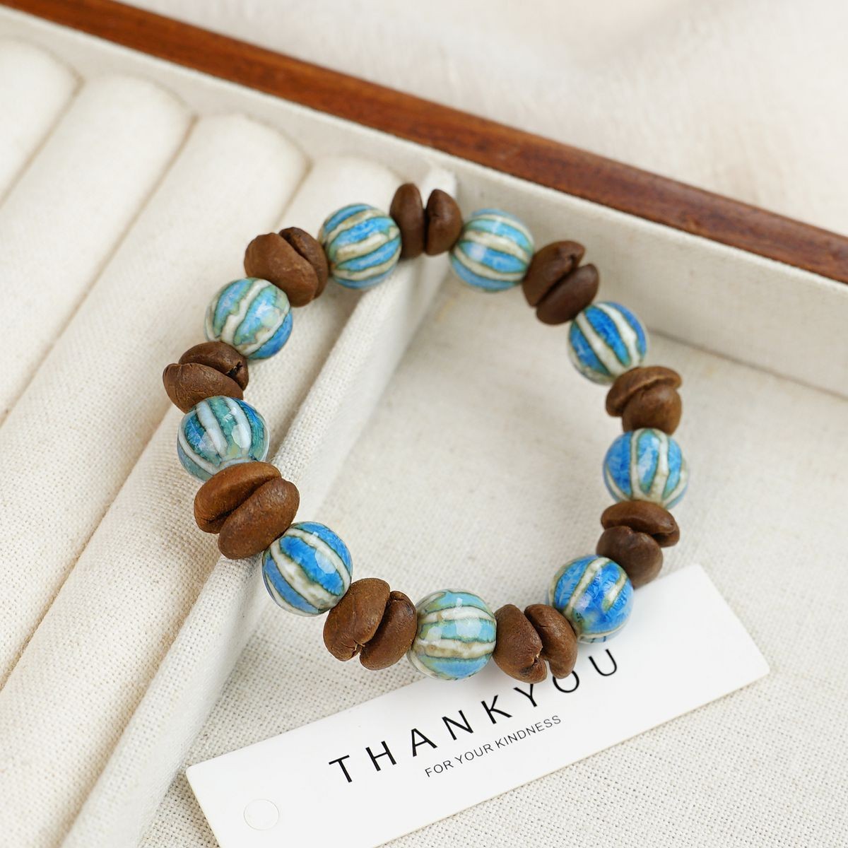 Jingdezhen pulsera de cerámica de verano mujer alta sensación galletas serie de gatos nicho diseño universal pulsera alta sensación