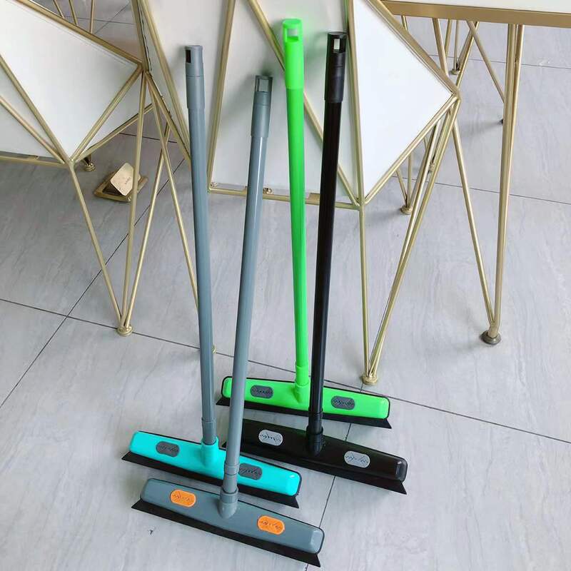 TB-045 multifunctional RUBBER/TPR/RUBBER broom, can be scraped to remove pet hair and leaves