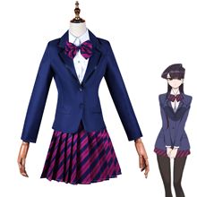 古见同学有交流障碍症cos古见硝子只野仁人动漫制服日系动漫