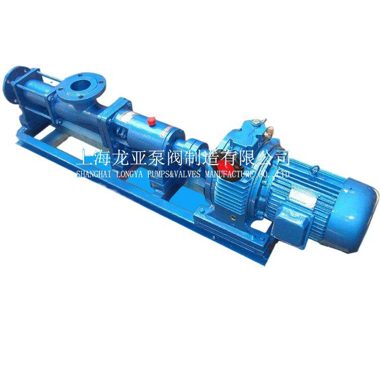 供应G10-2调速螺杆泵 杂浆泵厂家 不锈钢永磁驱动浓浆泵