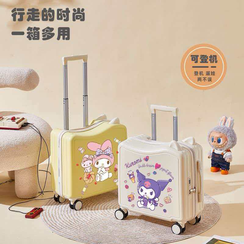 Children's Suitcase That Can Be Used as a Ride-On Bike for Girls, Cartoon Travel Carry-On Trolley Case, Small Password Lock Suitcase, Supports Custom Design with Your Own Image Children's Suitcase That Can Be Used as a Ride-On Bike for Girls, Cartoon Travel Carry-On Trolley Case, Small Password Lock Suitcase, Supports Custom Design with Your Own Image