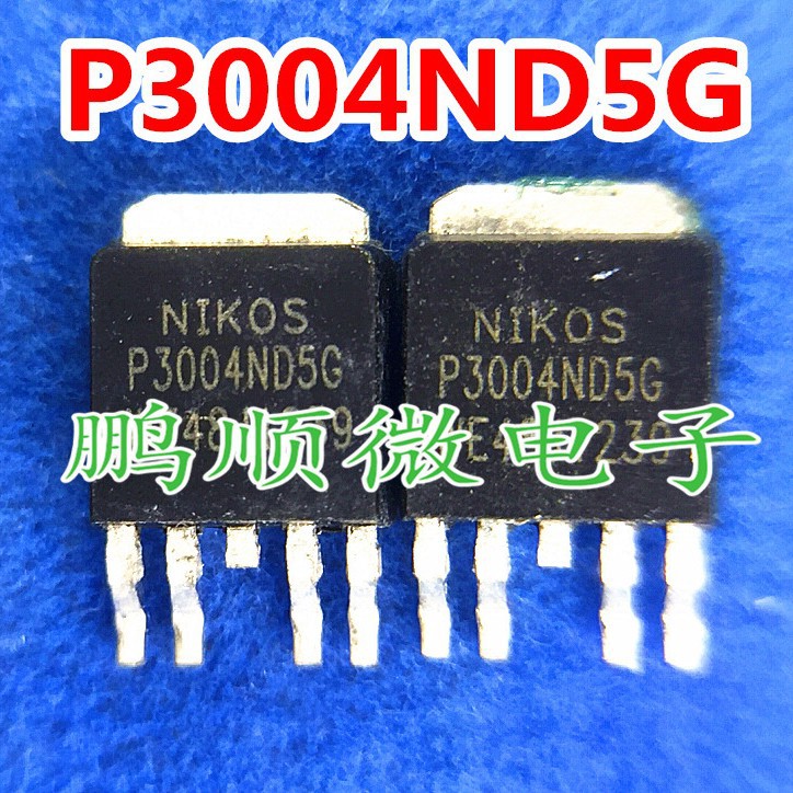 液晶常用MOS管 P3004ND5G 双管N+P 40V TO-252封装