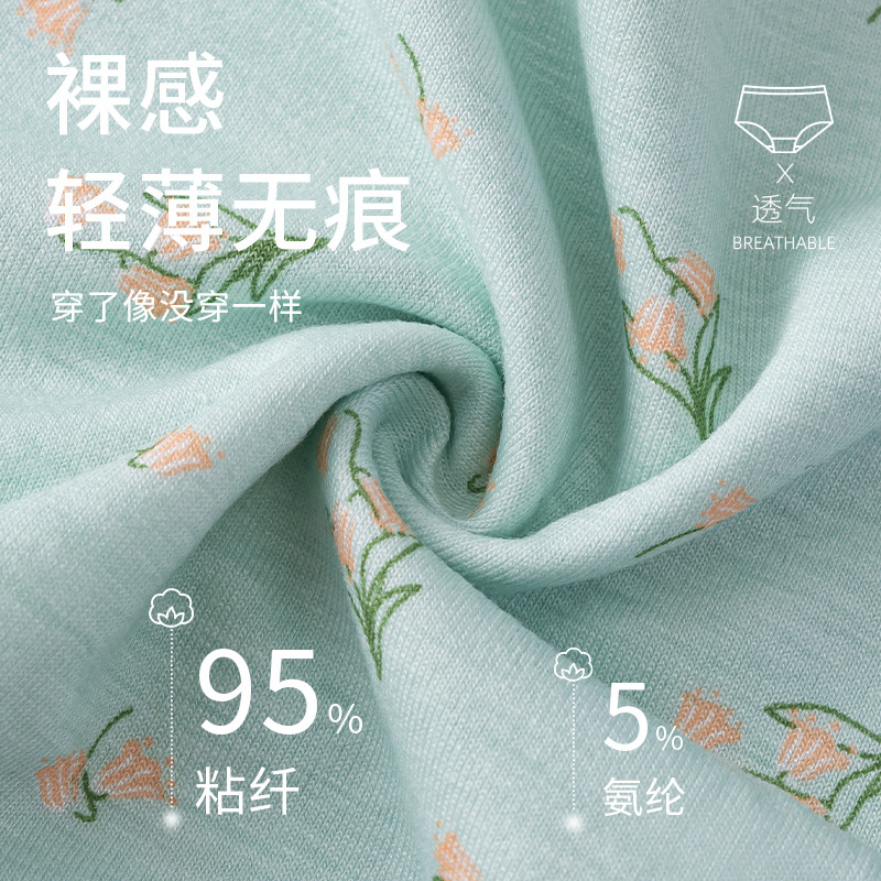 Ropa interior de la madre entrepierna antibacteriana de algodón de mediana edad y ancianos cintura alta abdomen gordo mm pantalones sueltos de gran tamaño bragas sin costuras verano