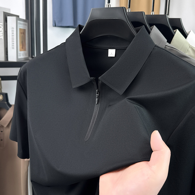 Fashionable breathable silk T-shirt