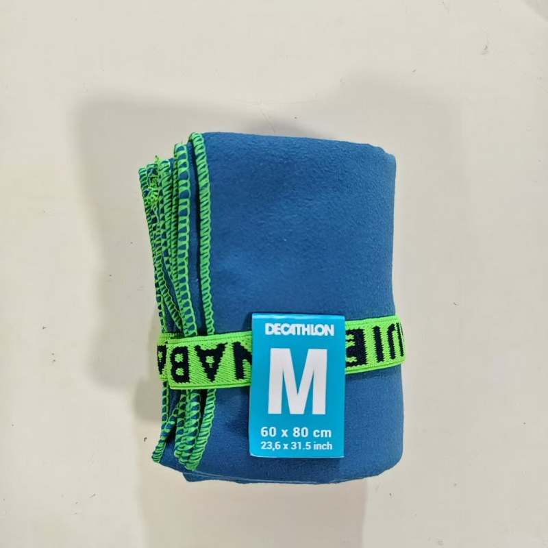 Deportes secado rápido toallas de baño protector solar Decathlon secado rápido toallas absorbentes de natación toallas portátiles de acondicionamiento físico viaje vacaciones