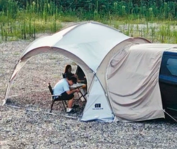 Avtomobil yan çətirləri — Dome Canopy Tent Outdoor - single-accessory-1-dome-rear-tent-435435230cm
