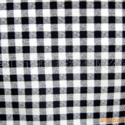 吸汗功能布色织格子衬衫纤维丝批发 色织服装衬衫吸湿排汗面料现