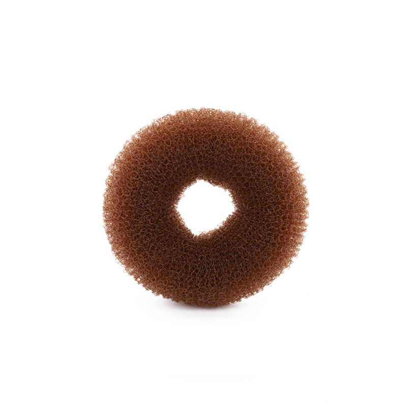 Fabricantes de bolos de cabeza de punto para el cabello atado adornamiento de cabello trenzado artefacto de donut anillo de cabello brote de flores herramientas de cabello