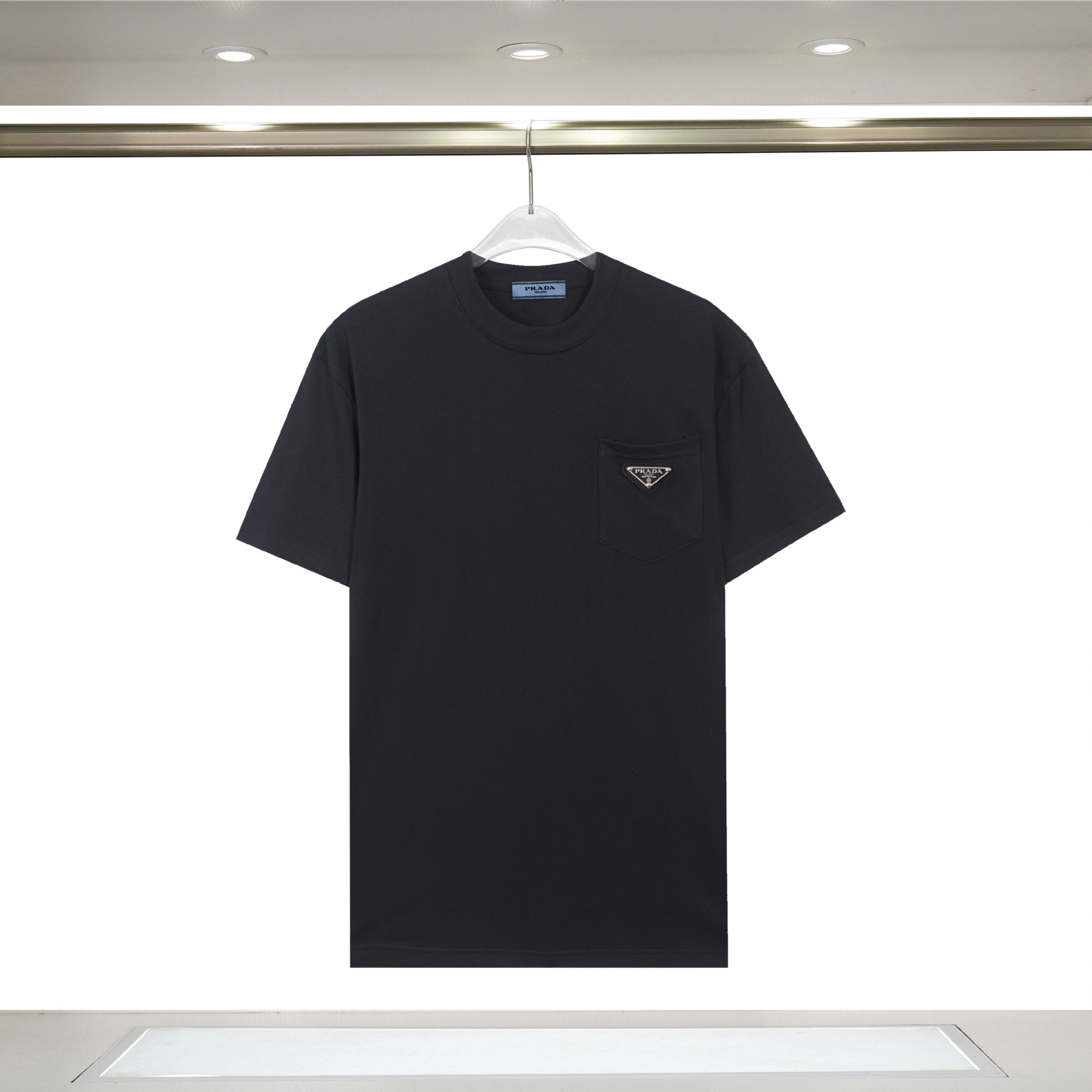 Moda transfronteriza Pujia pareja de manga corta tendencia de verano personalidad creativa color PRA letras impresas camiseta femenina