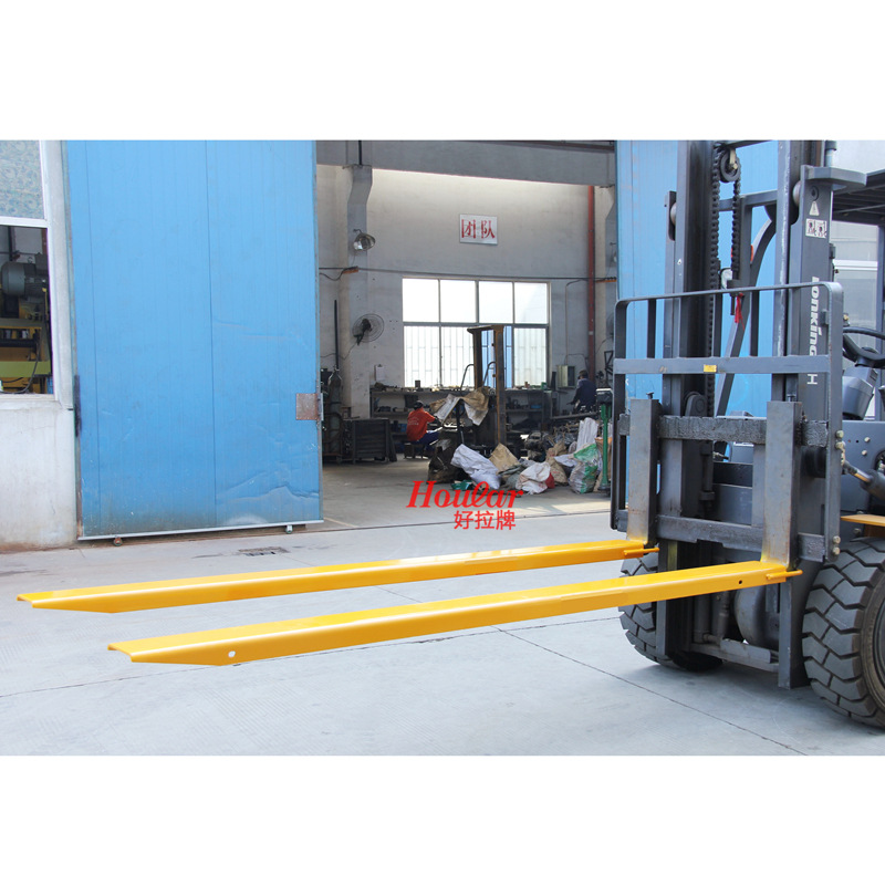 EX725座驾式叉车用加长货叉套 叉车加长套 叉齿脚延长臂