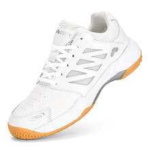 跨境情侣款羽毛球鞋男女款四季网球鞋乒乓球鞋羽毛球鞋超迁牛筋底