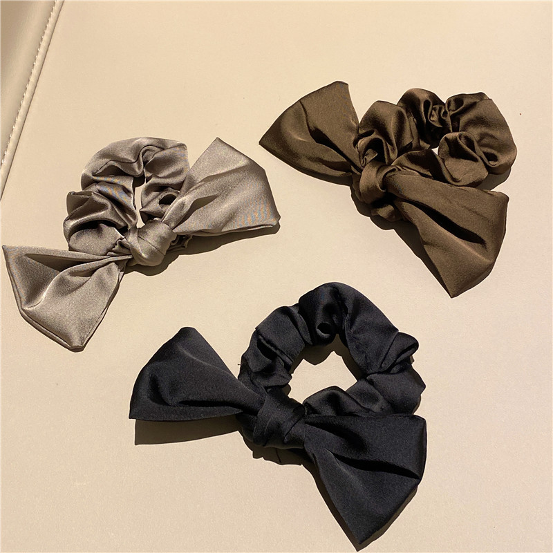 30g Weight Basic Simple Style Women's Solid Color Cloth Hair Tie