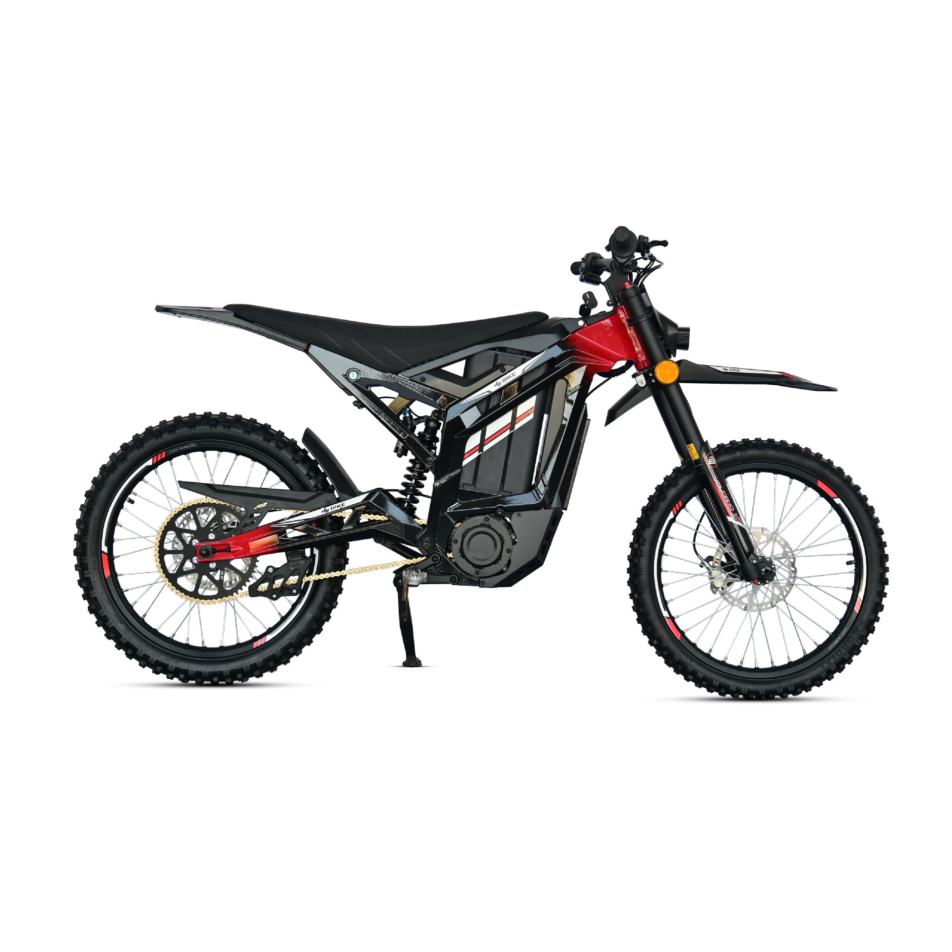 Marco de aluminio 72v40A vehículo todoterreno eléctrico, motocicleta eléctrica Lindao, reducción de aire delantera y trasera, scooter para adultos de dos ruedas, flash ss8.0