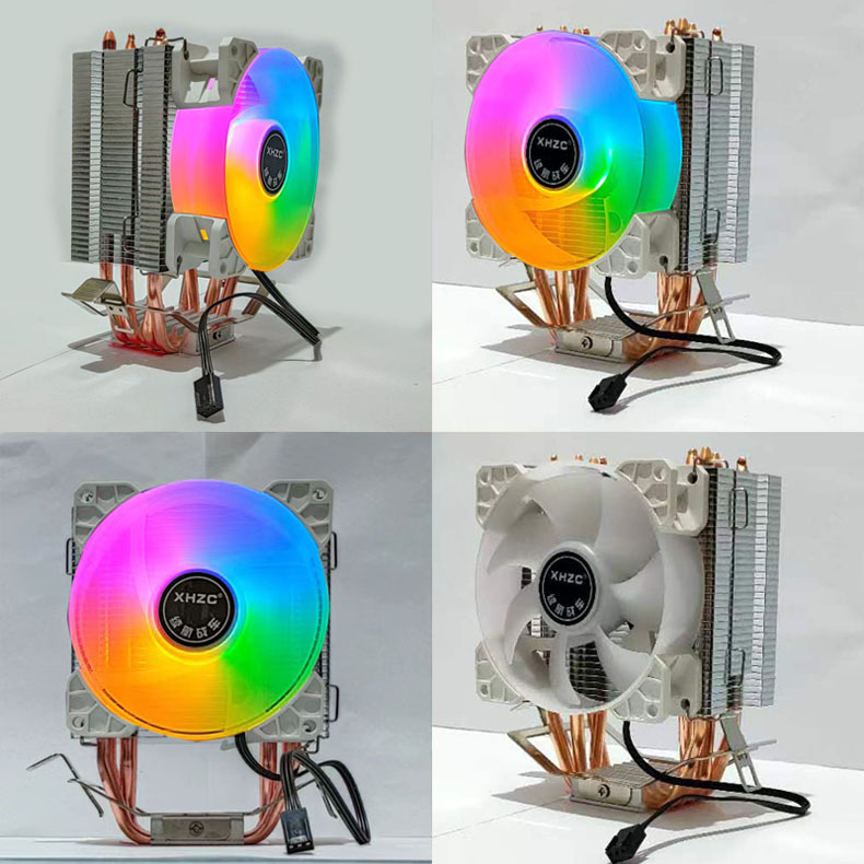 续航战车单塔四铜管CPU风扇