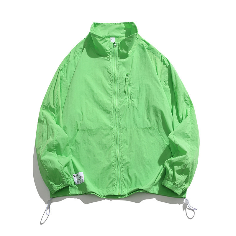 Deportivo al aire libre abrigo de cuello vertical de verano ventilado abrigo ligero anti-ultravioleta ropa solar para hombres y mujeres image 6