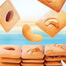 卡豪佳坚果芙巴旦木坚果酥薄脆小饼干解馋零食鸡蛋休闲零食蛋糕干