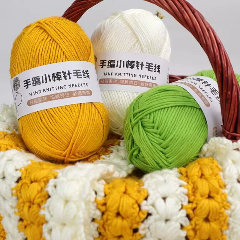 10 нитей пряжи средней толщины для ручного вязания крючком и спицами: для создания шалей, шапок, шарфов и кукол; оптовая продажа пряжи.