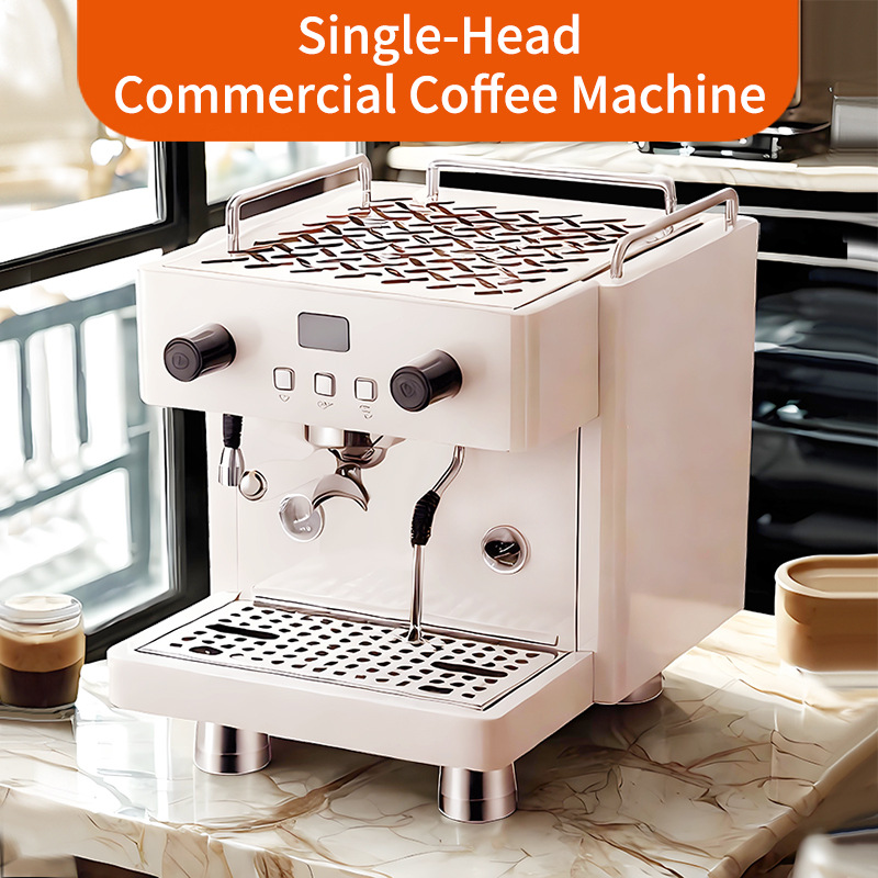 商用咖啡机Commercial Coffee Machine蒸汽奶泡意式咖啡机半自动