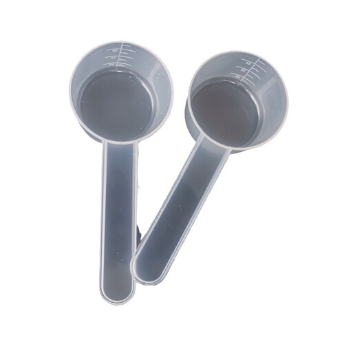 T manufacturer 15/20/25/30/35g baking measuring spoon 40/50/60/70ml milk powder spoon with milliliter scale