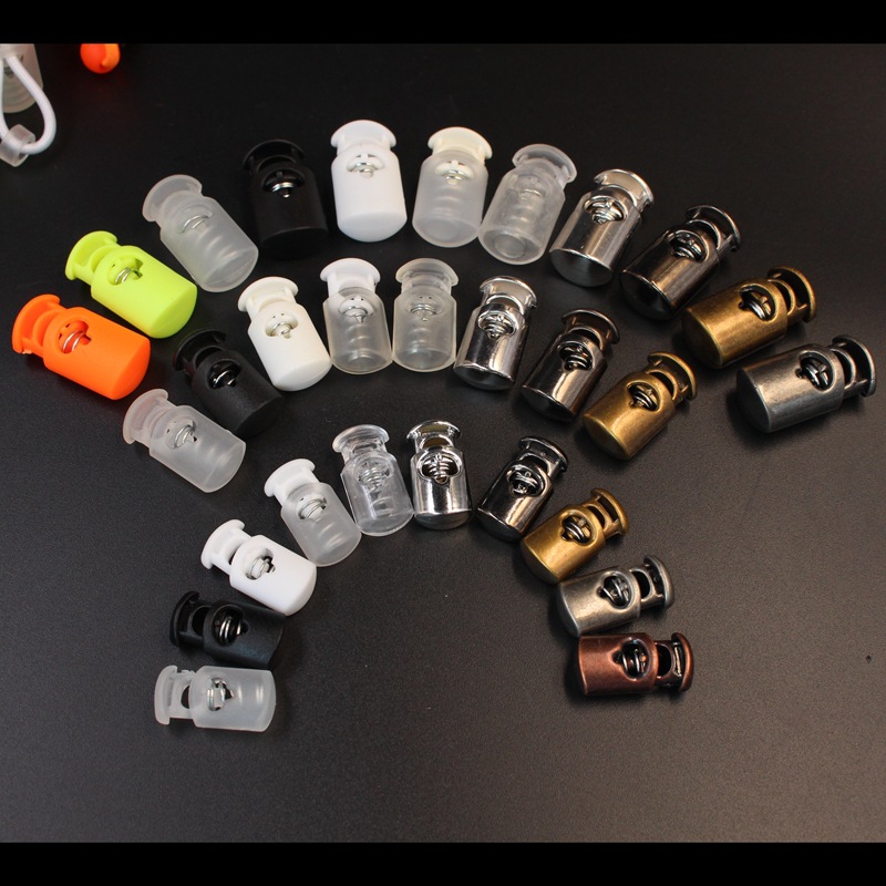 8003/8005/8040单孔扁弹簧扣多色