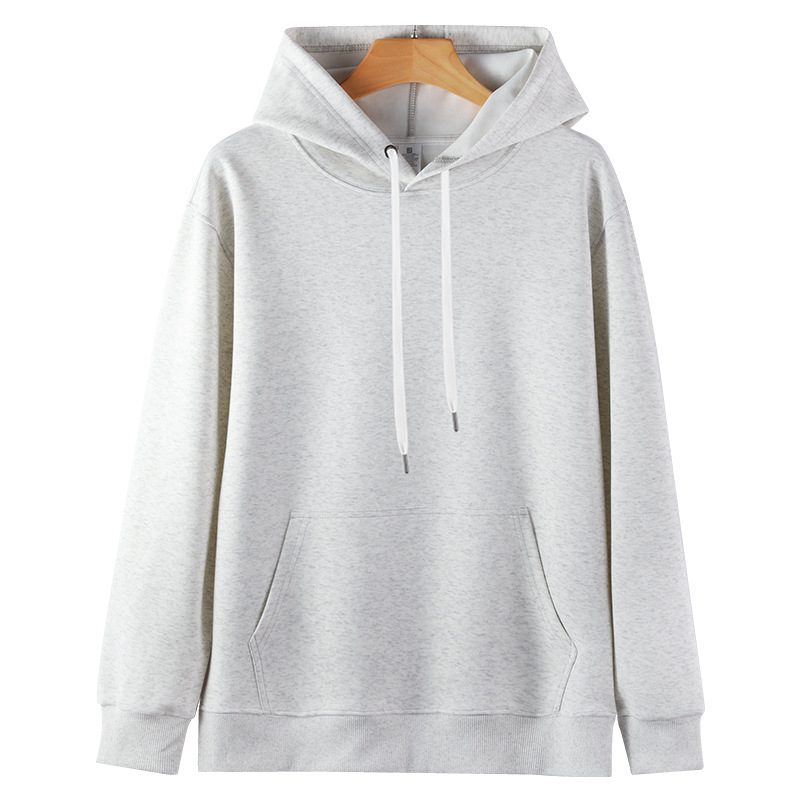 300g suéter con capucha para hombre pesado, suéter con capucha de otoño e invierno, suéter de manga larga de algodón, camisa de manga larga, chaqueta de tendencia