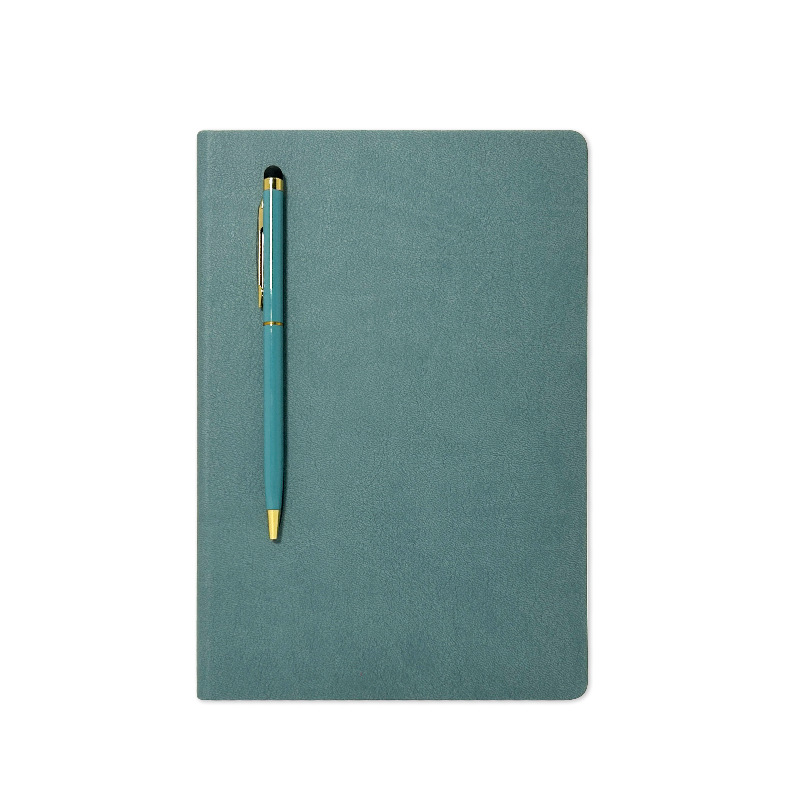Cuaderno magnético creativo personalizado a5 cuaderno grueso de alto valor facial cuaderno de notas de papelero al por mayor pluma de hierro absorbida