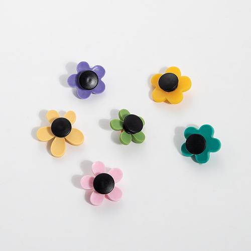 Hole Shoes Accessories DIY Xiaohongshu Instagram Cute Little Flowers DIY Shoe Clips Shoe Flowers Cross Shoe Decorative Clips Accessories