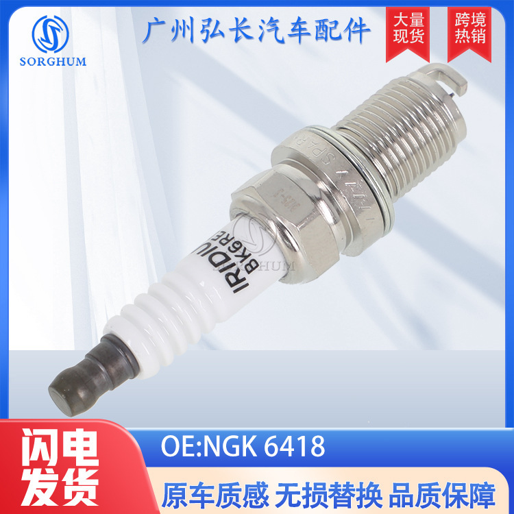 Ngk 6418 Is Suitable for Automotive Accessories Ignition System Resistance Performance Power Supply Burner Spark Plug
