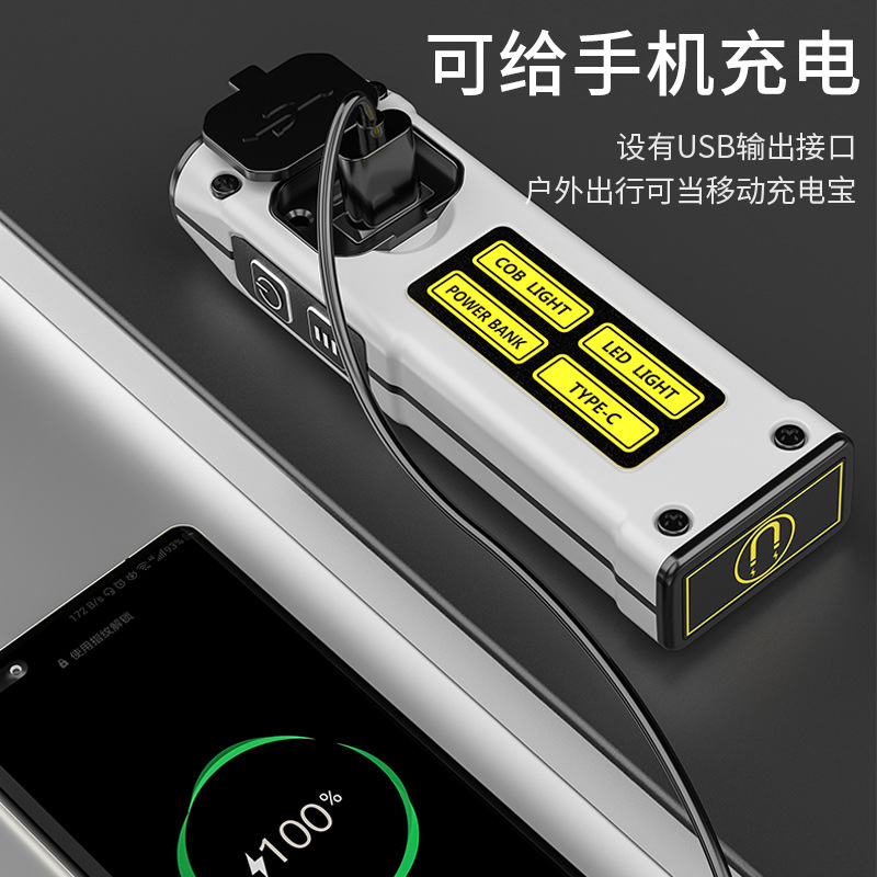 Transfronteriza nueva Iluminación Al Aire Libre LED luz de trabajo mantenimiento del coche brillante luz de camping luz de emergencia Reflector