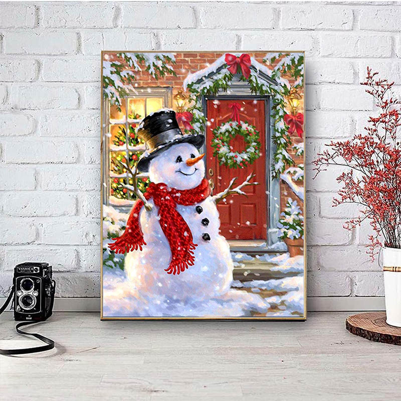 Pintura de diamantes 5D con diseño de animales y paisajes, pegatinas de diamantes hechas a mano, repletas de diamantes, decoración DIY para el hogar, para sala de estar, dormitorio y entrada.