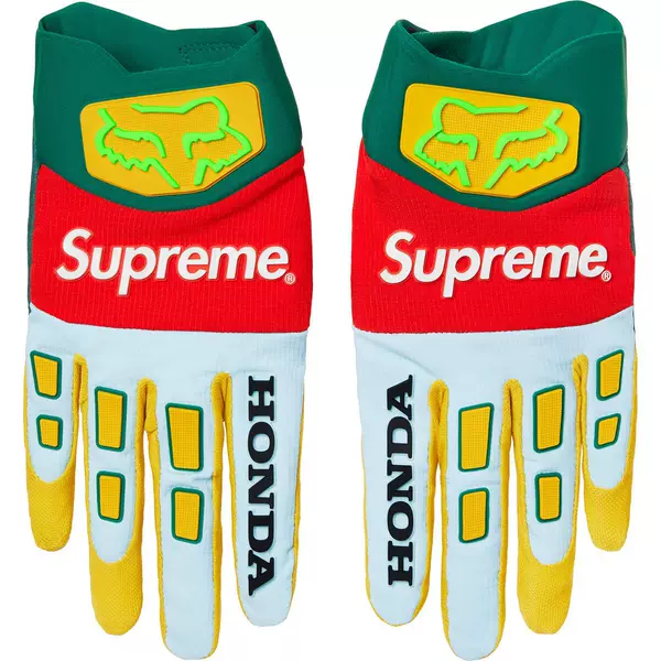 Cross-border co-brand FOX cross-country motorcycle riding gloves breathable non-slip touch screen thin all-finger gloves
