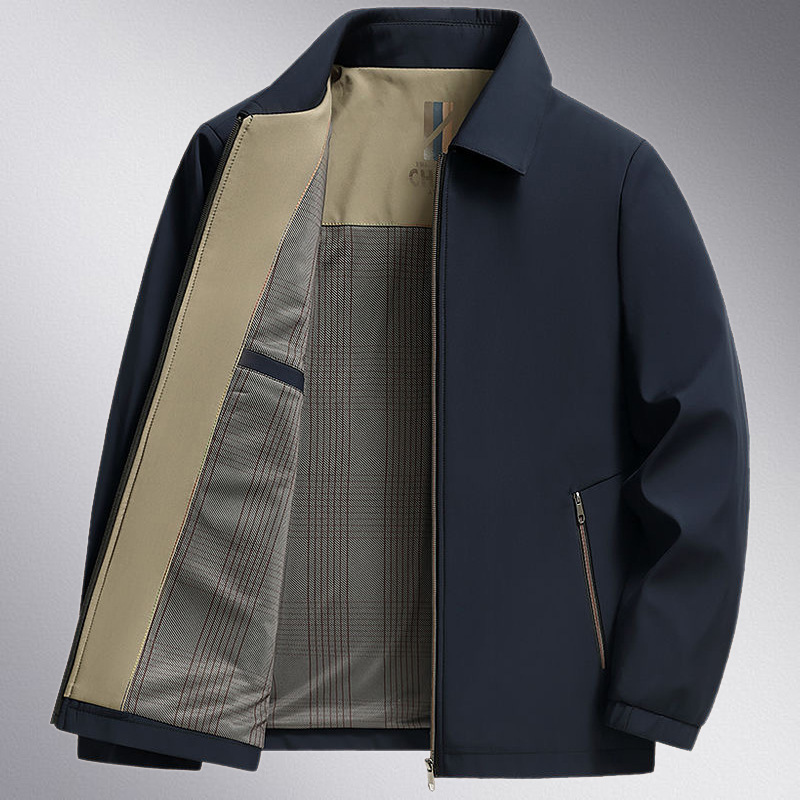 Middle-Aged Men's Outwears, Lapel Jackets, Spring and Autum Middle-Aged and Elderly Tops, Thin Daddy Clothes, Grandpa Jackets Middle-Aged Men's Outwears, Lapel Jackets, Spring and Autum Middle-Aged and Elderly Tops, Thin Daddy Clothes, Grandpa Jackets