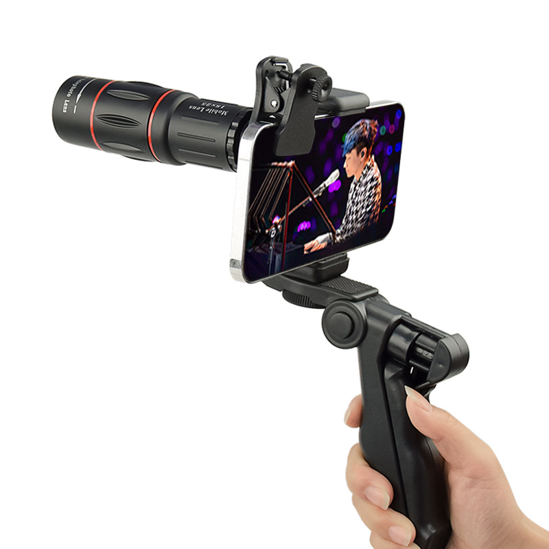 クロスボーダー卸売携帯電話単眼鏡18x外付け望遠レンズ屋外写真撮影ハイビジョン望遠レンズ