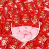Cotton strawberry, 250G, 68 pieces