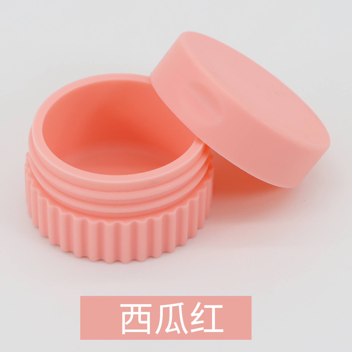 Caja de embalaje de silicona caja de polvo suelto de viaje portátil caja de medicina botella de embalaje de loción caja de almacenamiento de joyería con tapa botella de crema