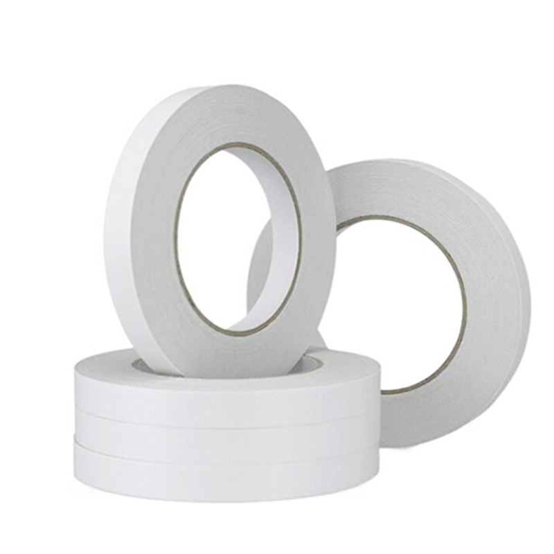 Papel de algodón de doble cara aceitoso industrial, adhesivo de doble cara resistente a altas temperaturas, papel de algodón de alta adhesión, blanco desgarrado sin marcas, antienvejecimiento