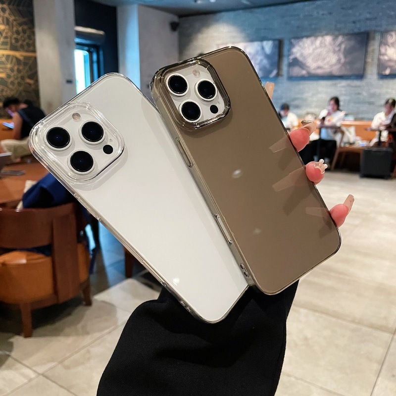 Apple 16 黄変しない DIY 素材落下防止 PC 携帯電話ケース iphone15promax 透明 PC 携帯電話ハードケース|undefined