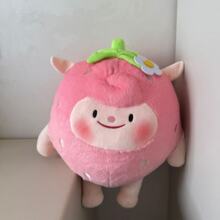 蛋仔派对草莓dongdong羊玩偶新款羊毛绒玩具娃娃生日礼物超萌