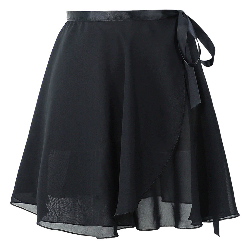 Женская балетная юбка с запахом для девочек