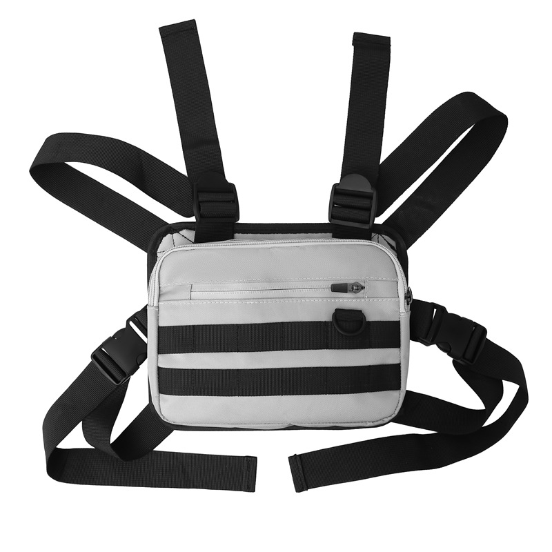 Tooling Vest Bag Tactical Heren Multifunctionele Tooling Functionele Wind Schouder Hip Hop Borsttas Voorkant Hangende Tas Vest Satchel_voghion.com