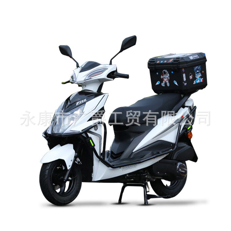 Pedal motocicleta Quick Eagle Guo Si electricidad inyección 125cc scooter Fuego fantasma coche completo todavía conduce coche de combustible para hombres y mujeres